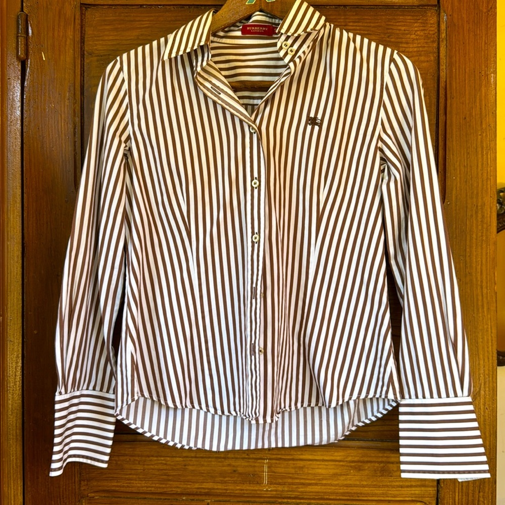 Burberry striped Button-Up Shirt